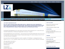 Tablet Screenshot of lzn-hamburg.de